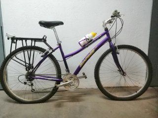 Bicicleta Montaña Sarmi Winner 21V Morada+inflador