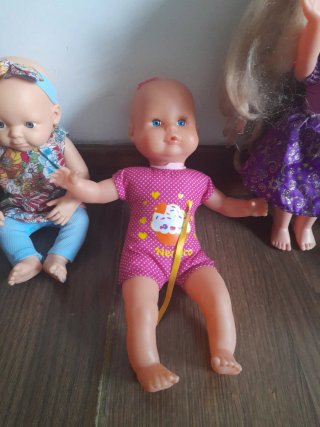 Lote de 5 muñecas infantiles