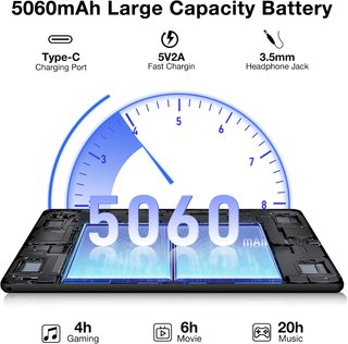 DOOGEE Tablet Android 10 pulgadas potente