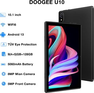 DOOGEE Tablet Android 10 pulgadas potente