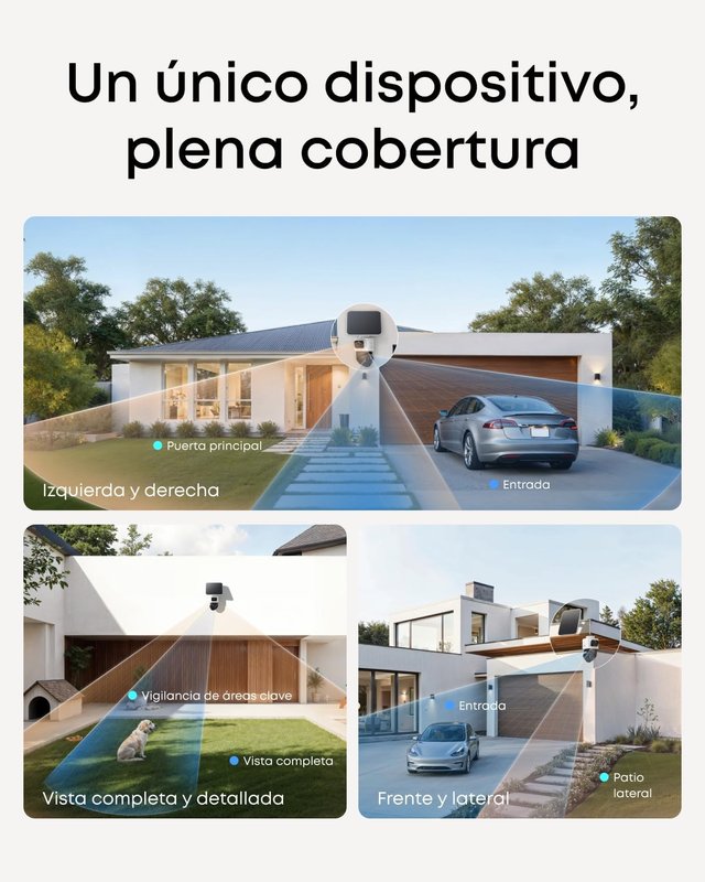 Eufy S4 Cámara Vigilancia Exterior Solar WiFi