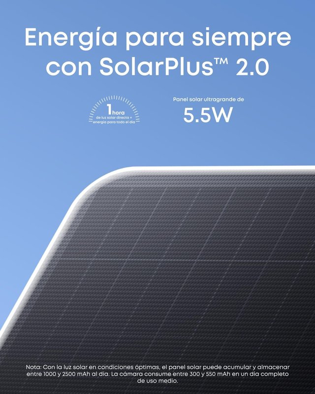 Eufy S4 Cámara Vigilancia Exterior Solar WiFi