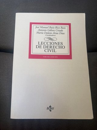 Lecciones de derecho civil