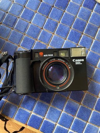 Cámara Analógica Canon ML Negra