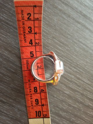Anillo Corazón Anudado Plata