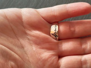 Anillo Corazón Anudado Plata