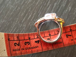 Anillo Corazón Anudado Plata