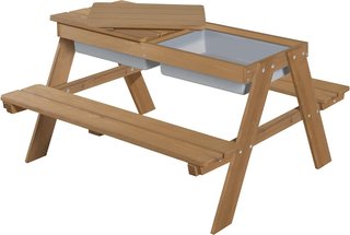 Roba puf infantil asientos madera exterior