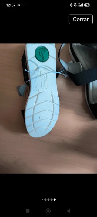 Sandalias Footflex Negras