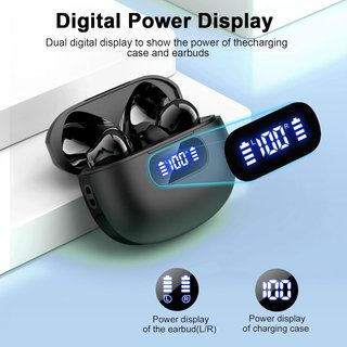 Auriculares Bluetooth inalámbricos graves potentes