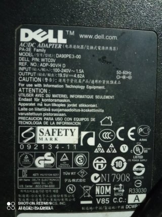 Alimentatore Dell 19V 4.62A PA-3E Family