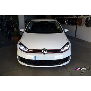 Faros delanteros Led Volkswagen Golf VI 6 Red edit
