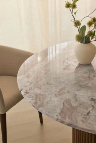 Mesa Comedor Redonda Sklum Giselda