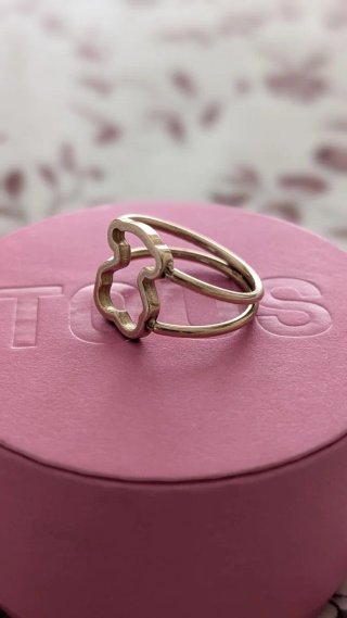 Anillo Oso  Dorado