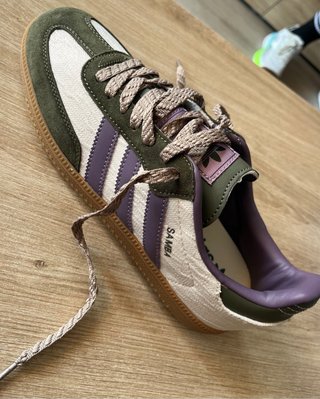 Adidas Samba Verde y Morado