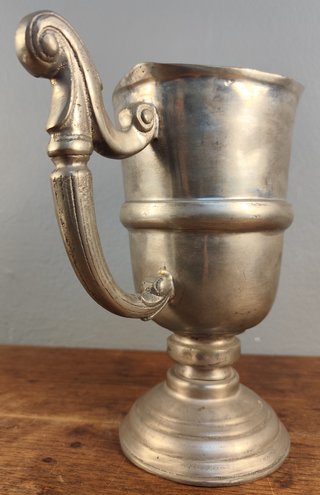 Jarra estaño alemán Fein Zinn punzones