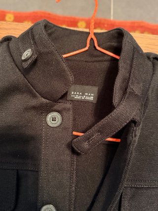 Saco Zara Hombre Talla S Negro