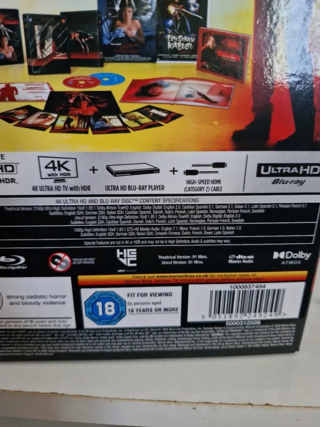 PESADILLA EN ELM STREET STEELBOOK EDIZIONE LIMITATA
