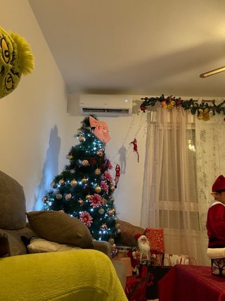 Árbol de Navidad decorado