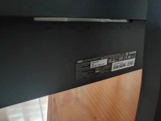 Monitor AOC 27 para piezas