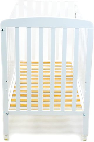 Asalvo cuna madera haya regulable ruedas