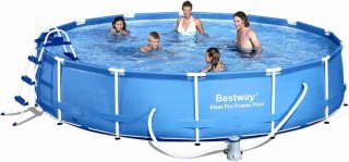 Lona piscina Bestway Steel Pro 457x91 azul