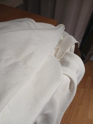 Plaids de sofá blancas roto