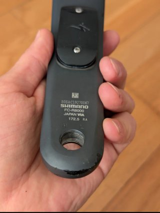 Biela potenciómetro 4iii Ultegra R8000 172.5