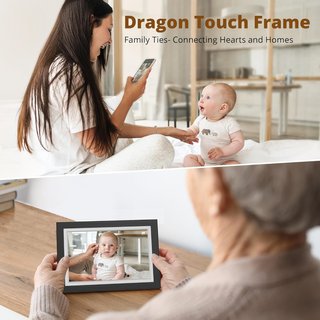 Dragon Touch marco fotos digital táctil