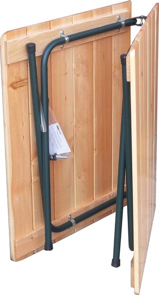 Mesa plegable Castelmerlino de 120x80 cm
