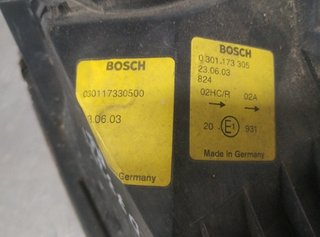 Ford 441243 0301173305 faro fiesta berlina (dx)