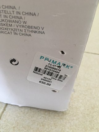Mesita auxiliar madera y cristal