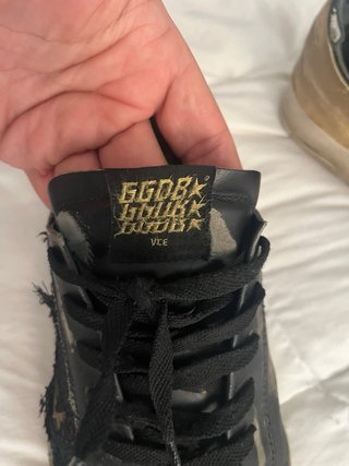 Golden Goose Stardan Negro/Dorado Talla 43
