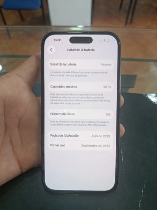 iPhone 15 128GB negro
