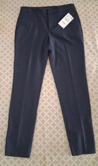 Pantaloni Sartoriali ZARA Blu Taglia 36