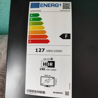TV LG Nanocell 75 Negra