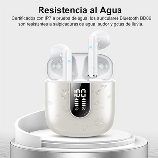 Jesebang Auriculares Bluetooth sonido potente