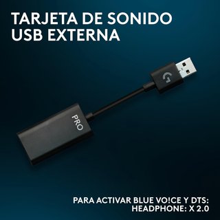 Logitech auriculares gaming con sonido envolvente