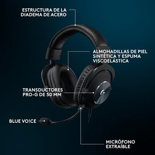 Logitech auriculares gaming con sonido envolvente
