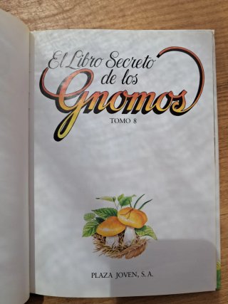 Libro infantil El libro Secreto de los gnomos