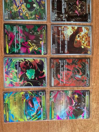 Cartas Pokémon Coreanas AR/SR + 2 EX