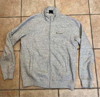 Chaqueta Champion gris cremallera