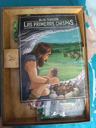 Juego de mesa A. Tensión Primeras Chispas (Descat)