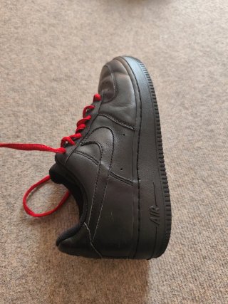 Nike Air Force 1 negras Talla 38.5