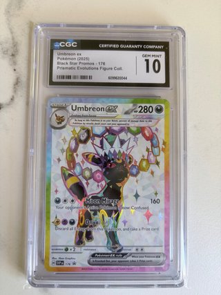 Umbreon EX Prismatic Evolutions CGC 10