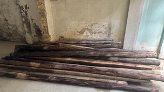 Vigas madera maciza antiguas