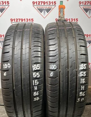 185 55 15 H CONTINENTAL RUEDA AL 90% VIDA UTIL