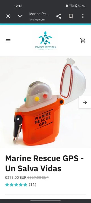 GPS RESCATE NÁUTICO