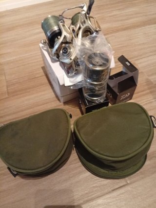 Tres carretes daiwa