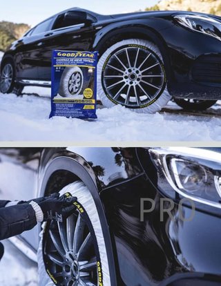 Juego de 2 cadenas de nieve - Goodyear